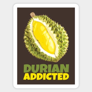 Durian Addicted Sticker